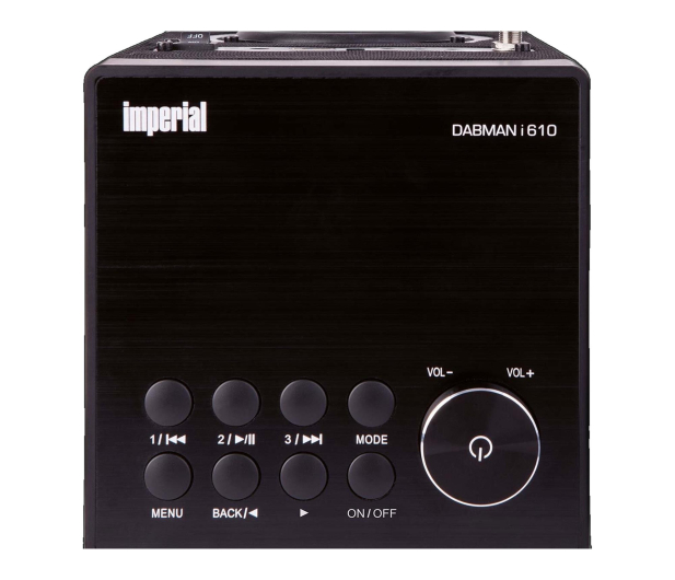 IMPERIAL Imperial DABMAN i610 Multifunctional Stereo Radio DAB+ / FM - 1535031 - zdjęcie 4